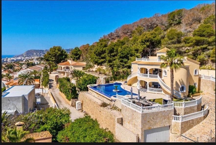 4 camera da letto Villa in vendita in Calpe / Calp con piscina garage - 1.400.000 € (Rif: 8360699)