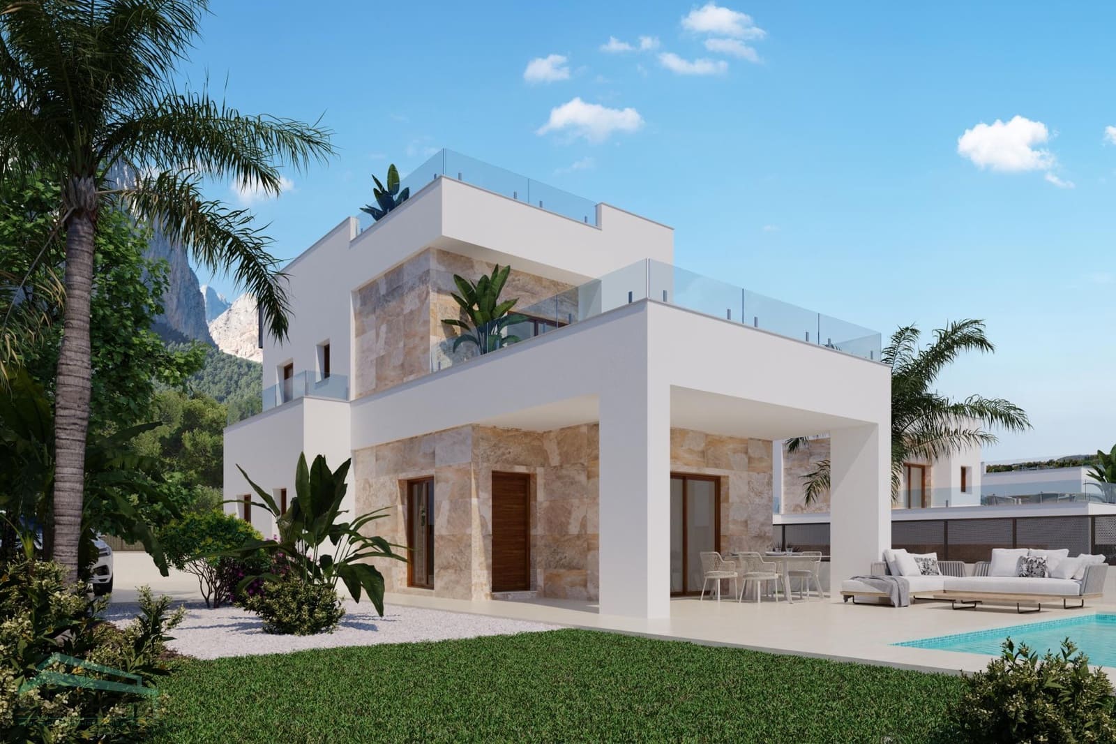 3 bedroom Villa for sale in Polop with pool - € 598,000 (Ref: 8958216)