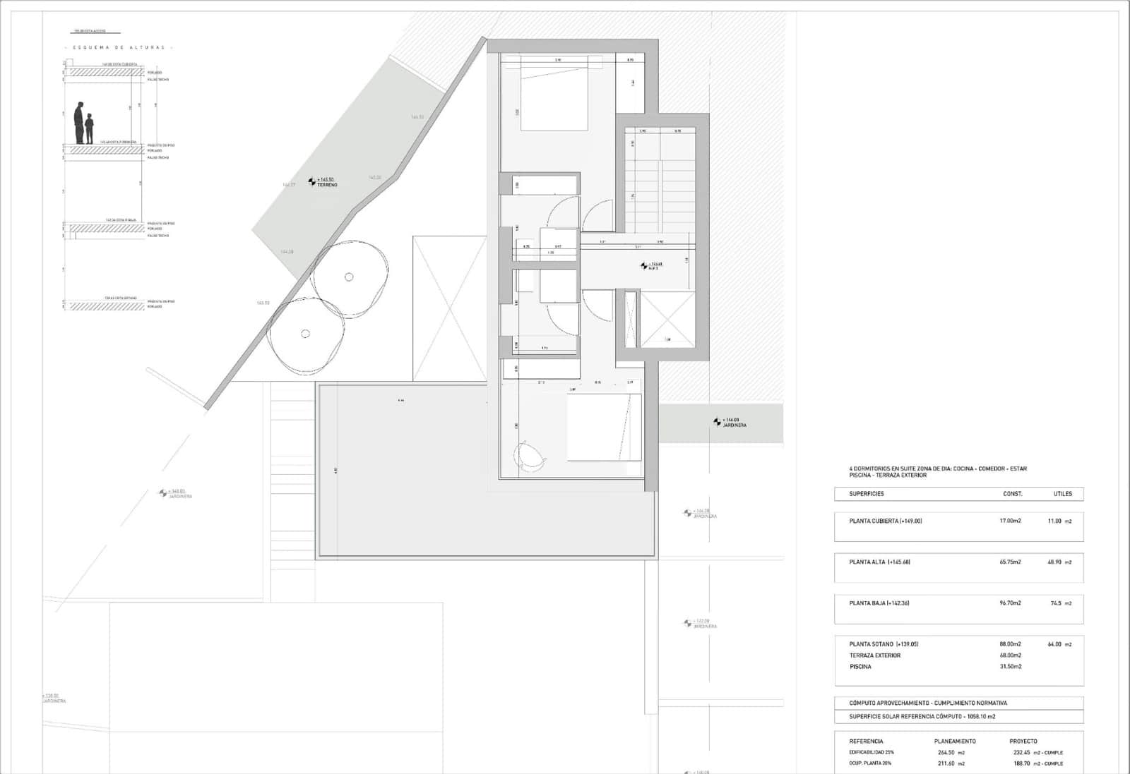 4 makuuhuone Huvila myytävänä paikassa Benissa mukana uima-altaan - 2 200 000 € (Ref: 8958274)