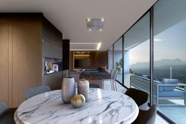 4 makuuhuone Huvila myytävänä paikassa Moraira, Teulada-Moraira mukana uima-altaan 
autotalli - 3 850 000 € (Ref: 9033933)