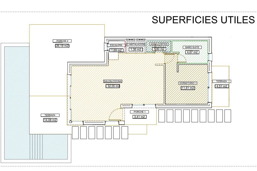 3 soveværelse Villa til salg i Alcalali / Alcanali med swimmingpool - € 530.000 (Ref: 9043937)