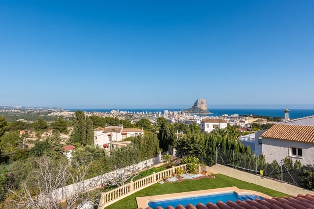 6 makuuhuone Huvila myytävänä paikassa Calpe / Calp mukana uima-altaan - 1 200 000 € (Ref: 9072613)