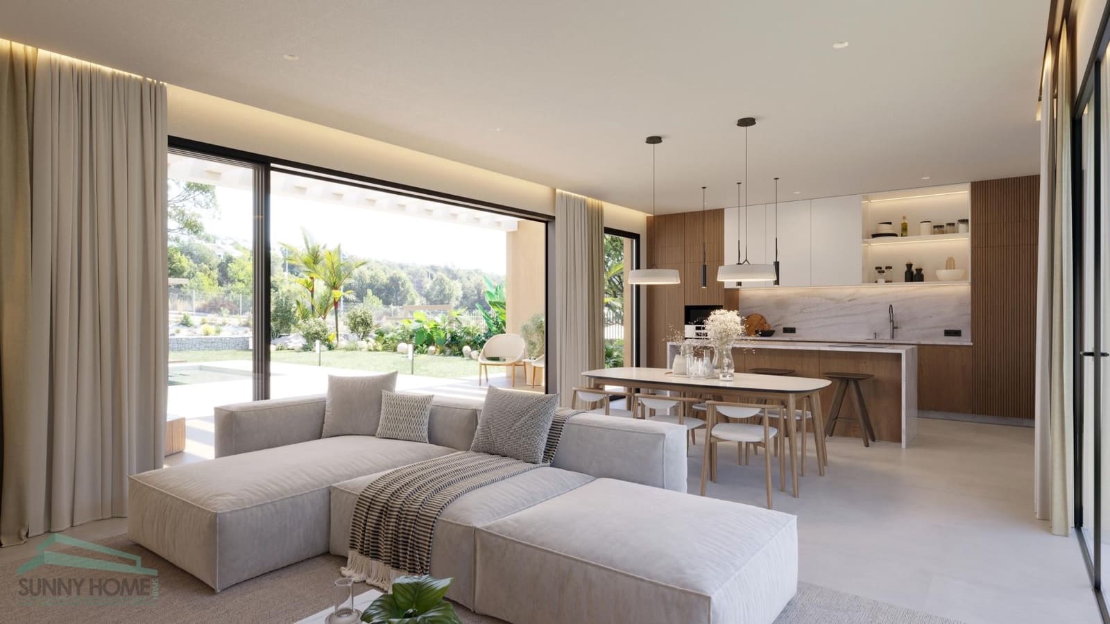 3 quarto Moradia para venda em Finestrat com piscina garagem - 610 000 € (Ref: 9074001)