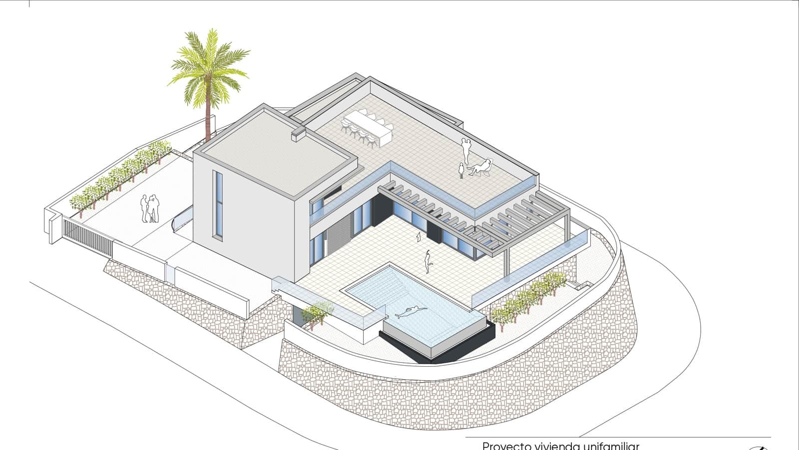 3 soveværelse Villa til salg i Moraira med swimmingpool garage - € 2.250.000 (Ref: 9079831)
