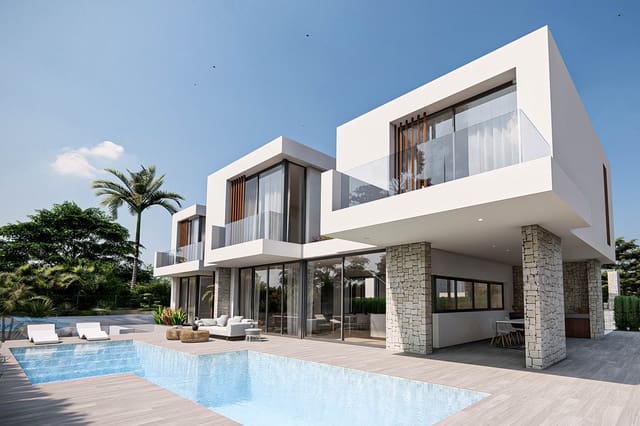4 sypialnia Willa na sprzedaż w Albir, Alfaz del Pi / L'Alfàs del Pi z basenem garażem - 1 950 000 € (Ref: 9106963)