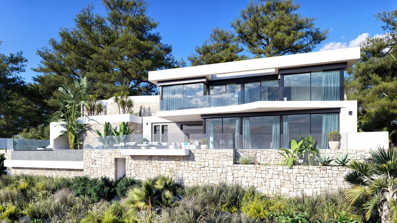 4 makuuhuone Huvila myytävänä paikassa Benissa mukana uima-altaan 
autotalli - 2 450 000 € (Ref: 9144060)