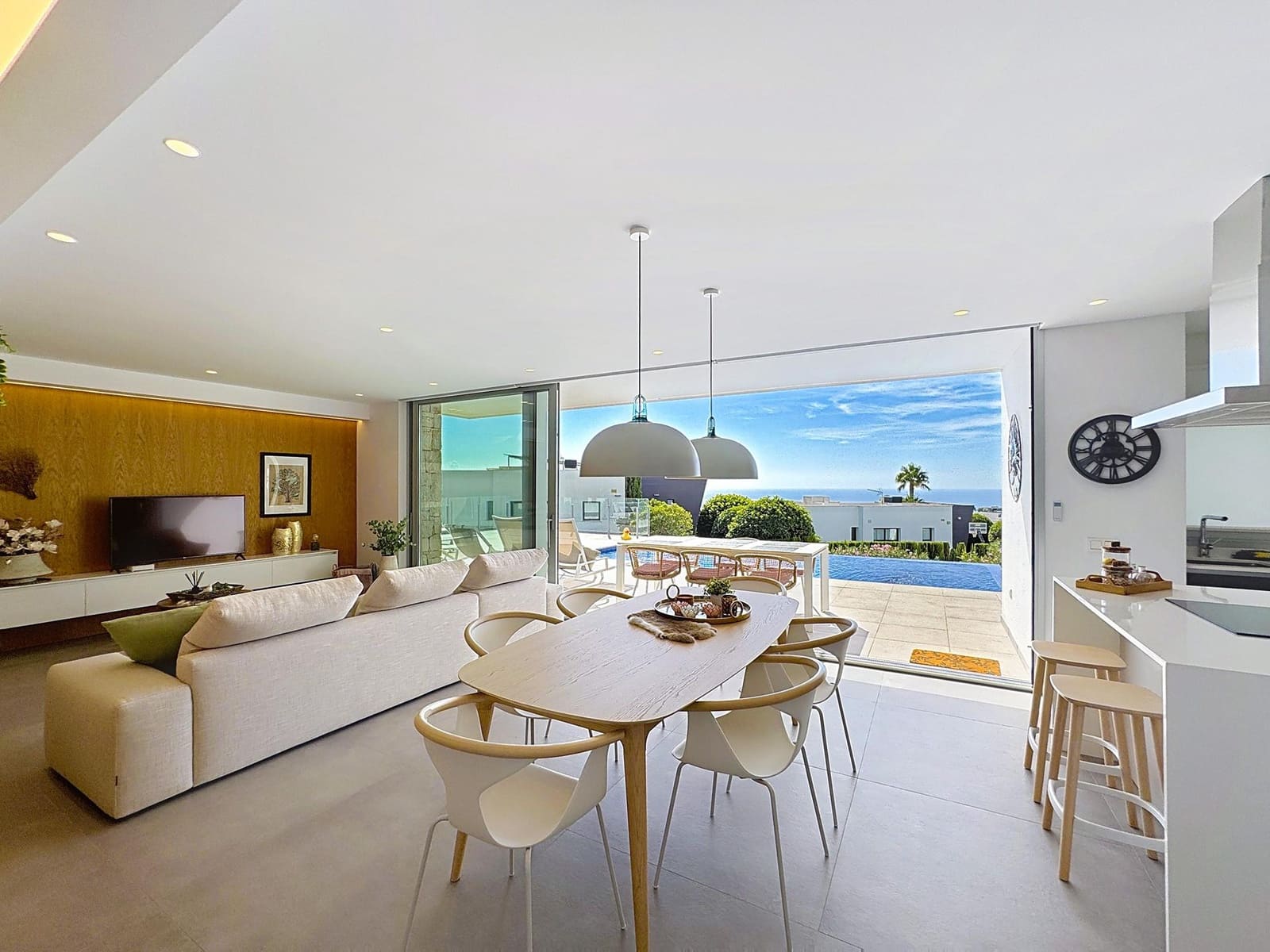 Chalet de 3 habitaciones en Benitachell / Benitatxell en venta con piscina garaje - 1.350.000 € (Ref: 9205253)