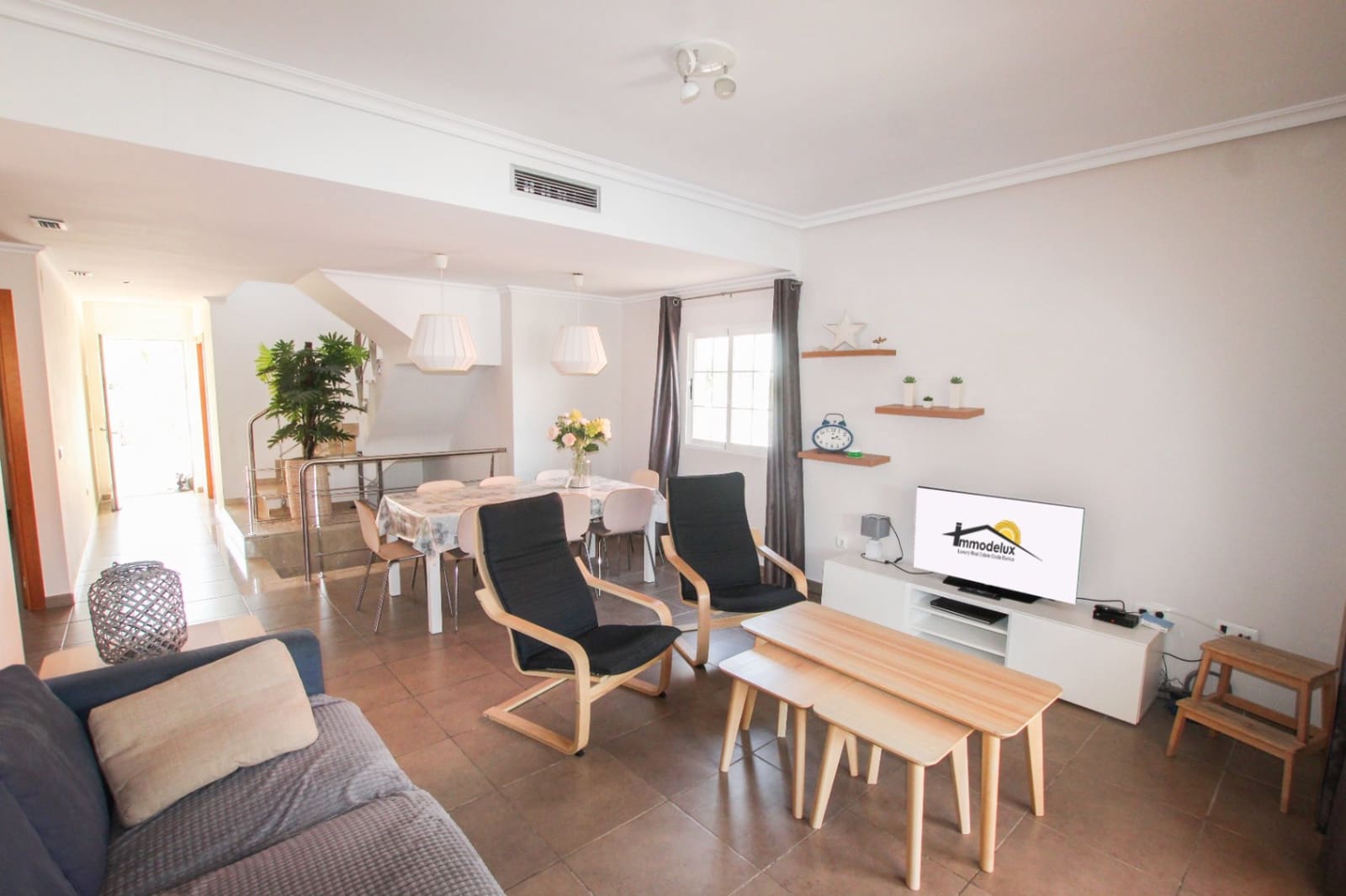 4 chambre Villa/Maison Semi-Mitoyenne à vendre à Calpe / Calp avec piscine garage - 549 000 € (Ref: 9324489)