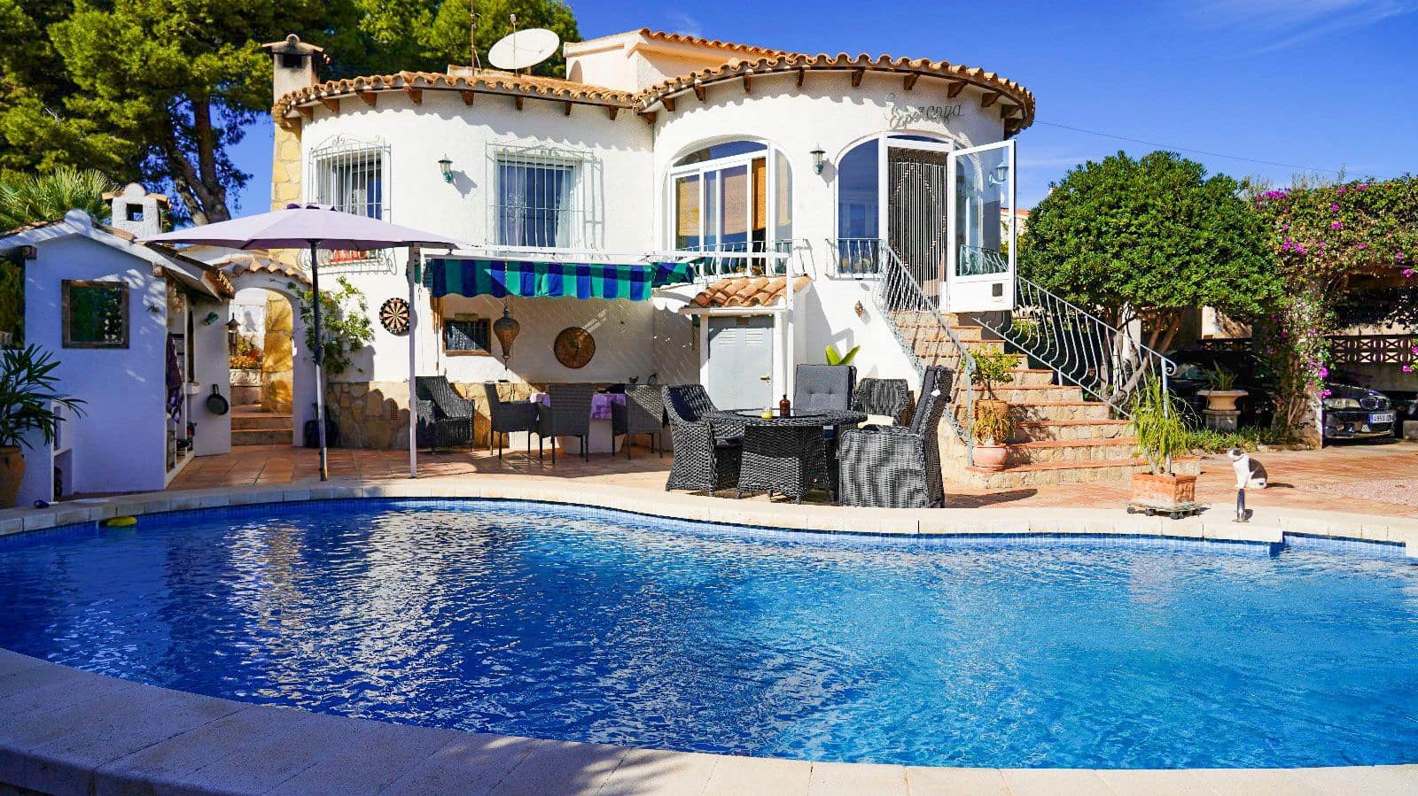 2 chambre Villa/Maison à vendre à Calpe / Calp avec piscine garage - 448 000 € (Ref: 9352862)