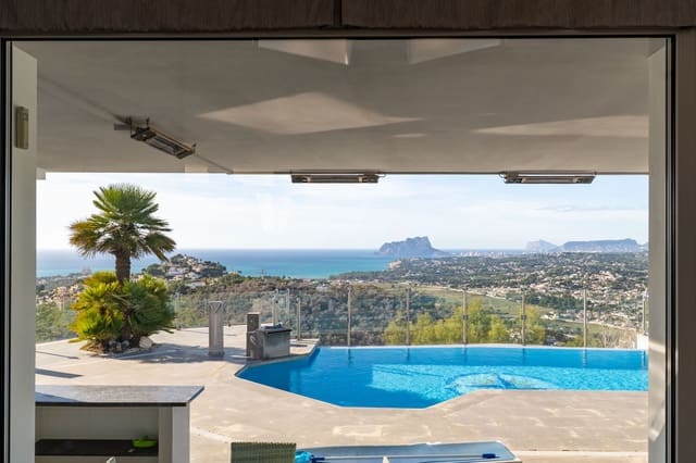 4 sovrum Villa till salu i Moraira, Teulada-Moraira med pool garage - 1 990 000 € (Ref: 9413448)