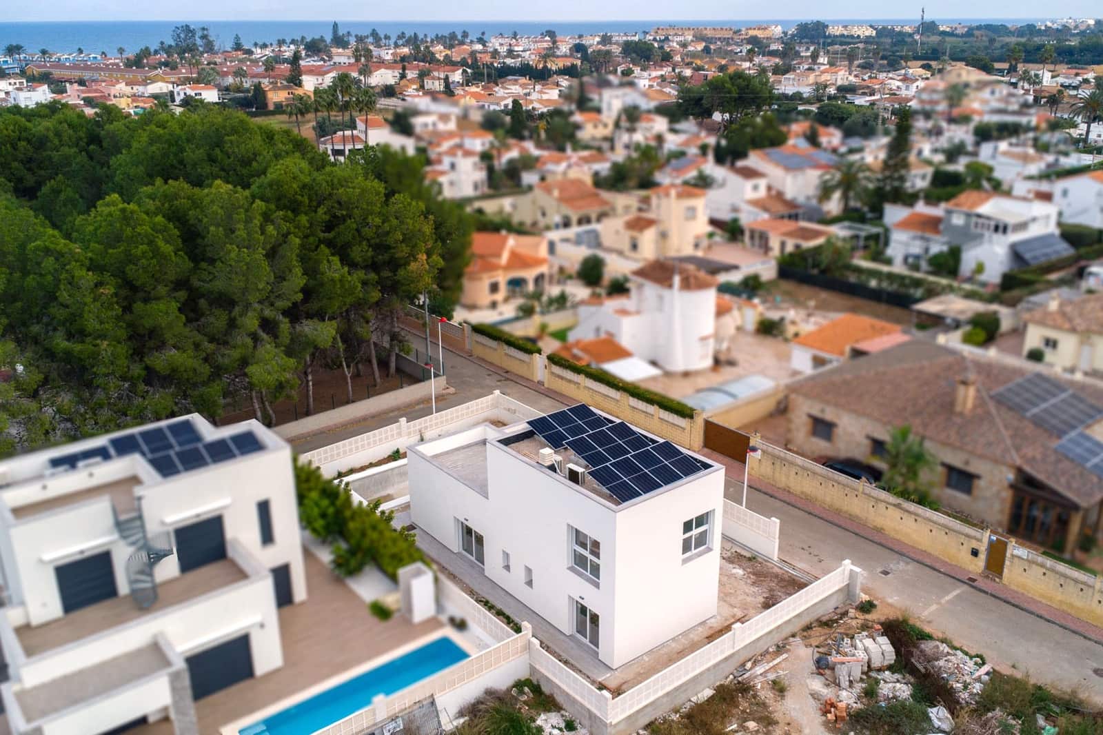 Chalet de 3 habitaciones en Els Poblets en venta con piscina - 550.000 € (Ref: 9462872)