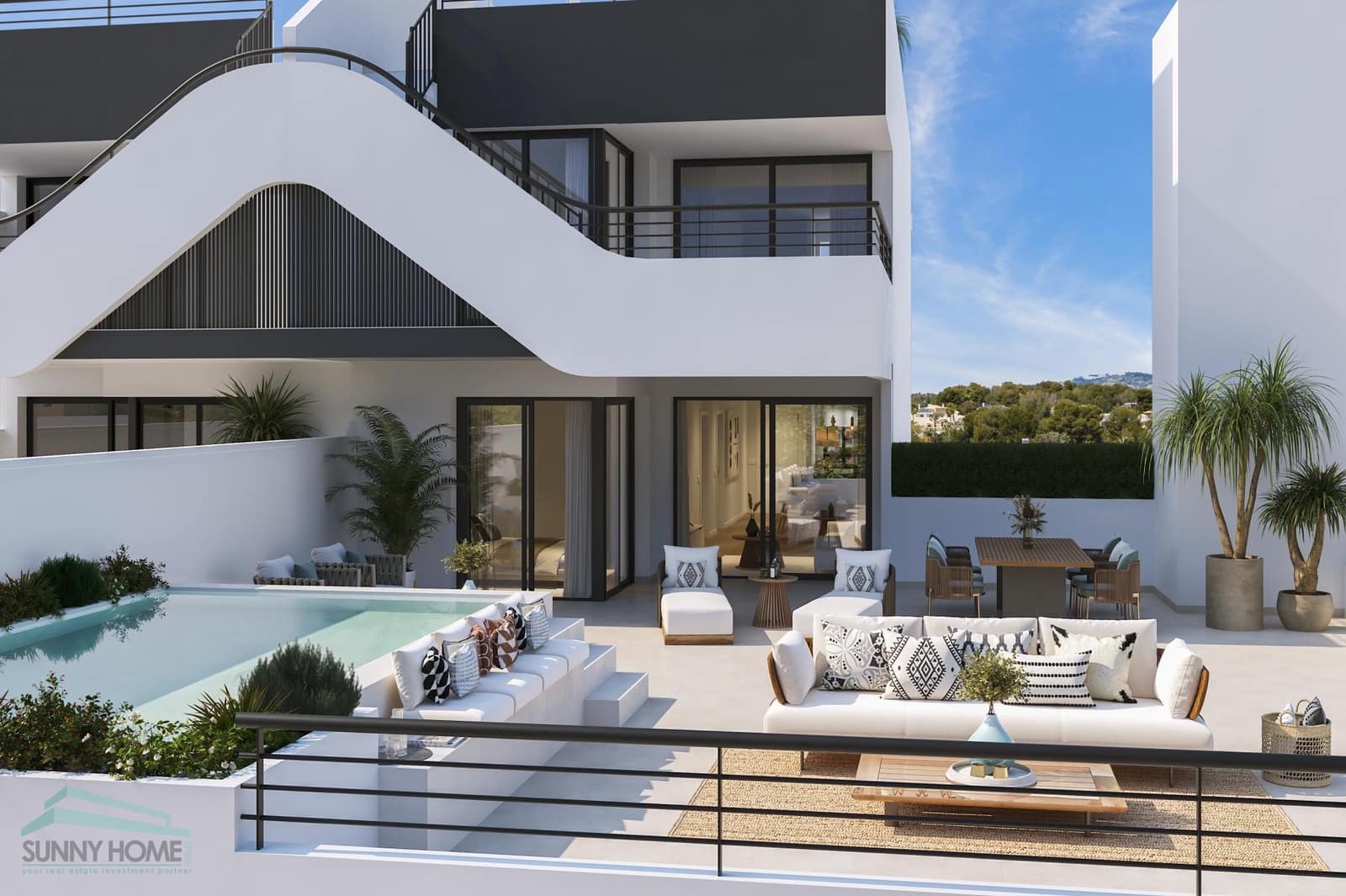 1 bedroom Apartment for sale in Alfaz del Pi / L'Alfas del Pi with pool garage - € 289,000 (Ref: 9502969)