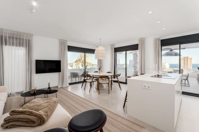 2 chambre Penthouse à vendre à Calpe / Calp avec piscine garage - 745 000 € (Ref: 9521939)