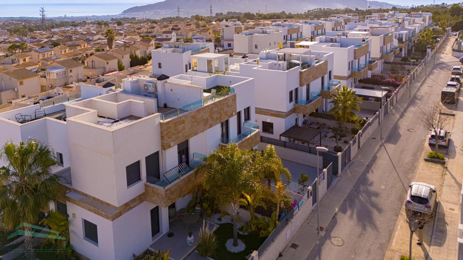 2 makuuhuone Paritalo myytävänä paikassa Polop mukana uima-altaan - 319 000 € (Ref: 9552403)