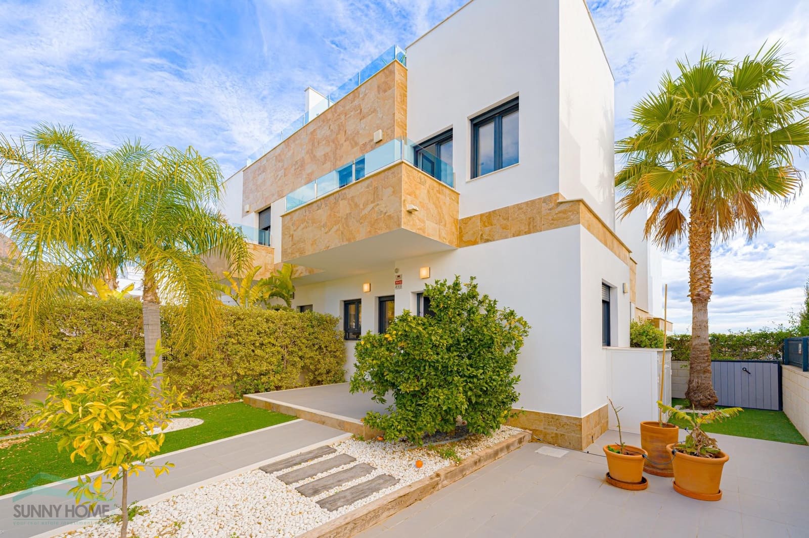 2 makuuhuone Paritalo myytävänä paikassa Polop mukana uima-altaan - 319 000 € (Ref: 9552403)