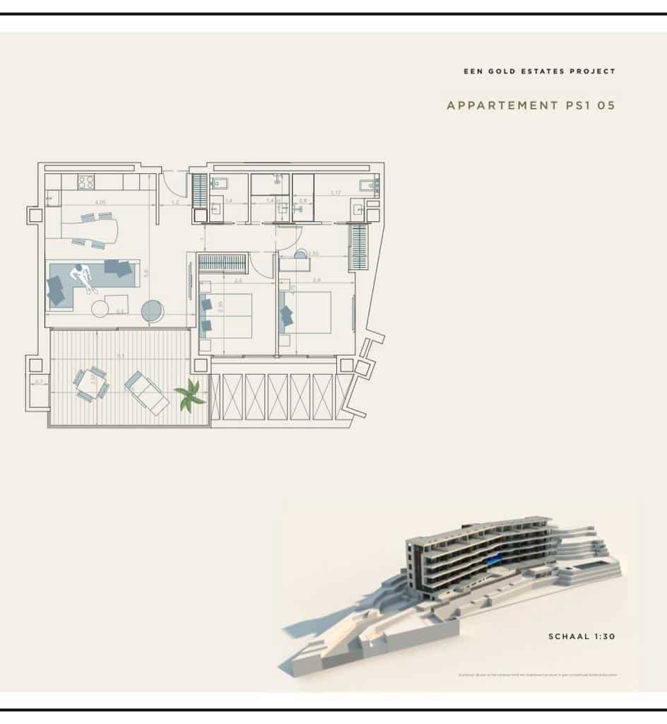 2 soveværelse Lejlighed til salg i La Villajoyosa / Vila Joiosa med swimmingpool garage - € 699.000 (Ref: 9569115)