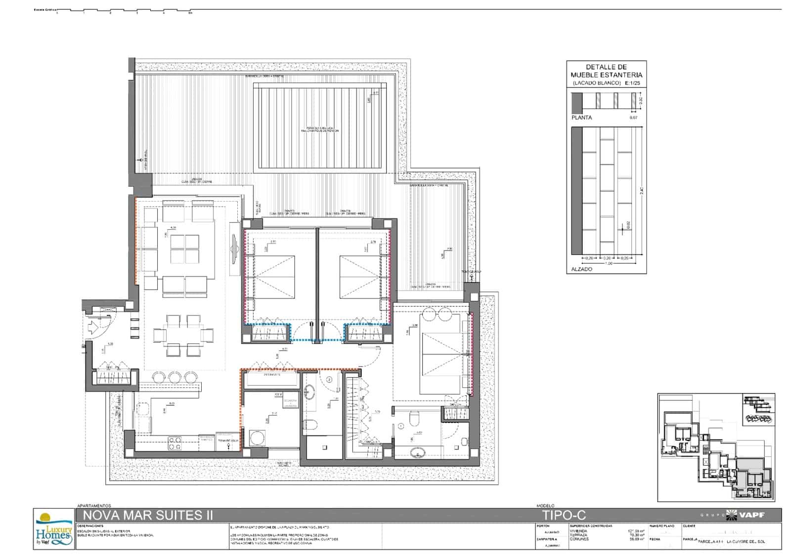 3 sypialnia Penthouse na sprzedaż w Benitachell / Benitatxell z basenem - 750 000 € (Ref: 9618155)