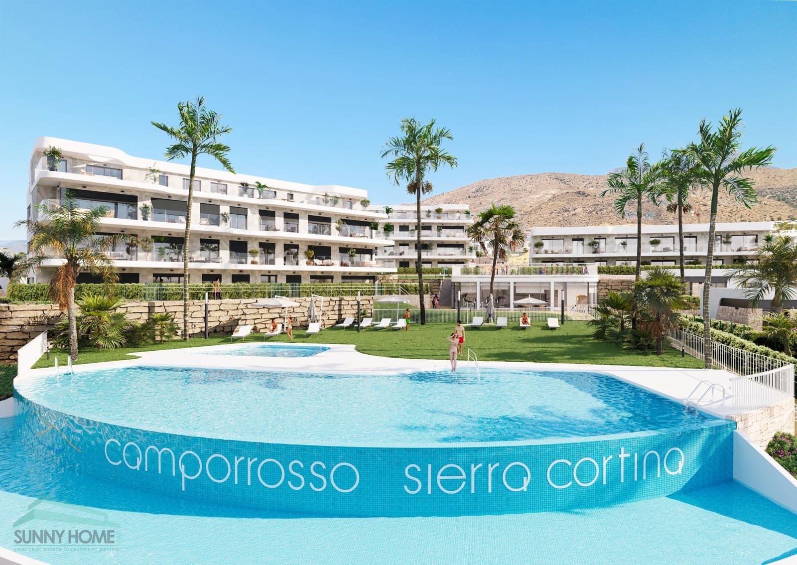 2 sovrum Lägenhet till salu i Finestrat med pool - 440 000 € (Ref: 9631510)