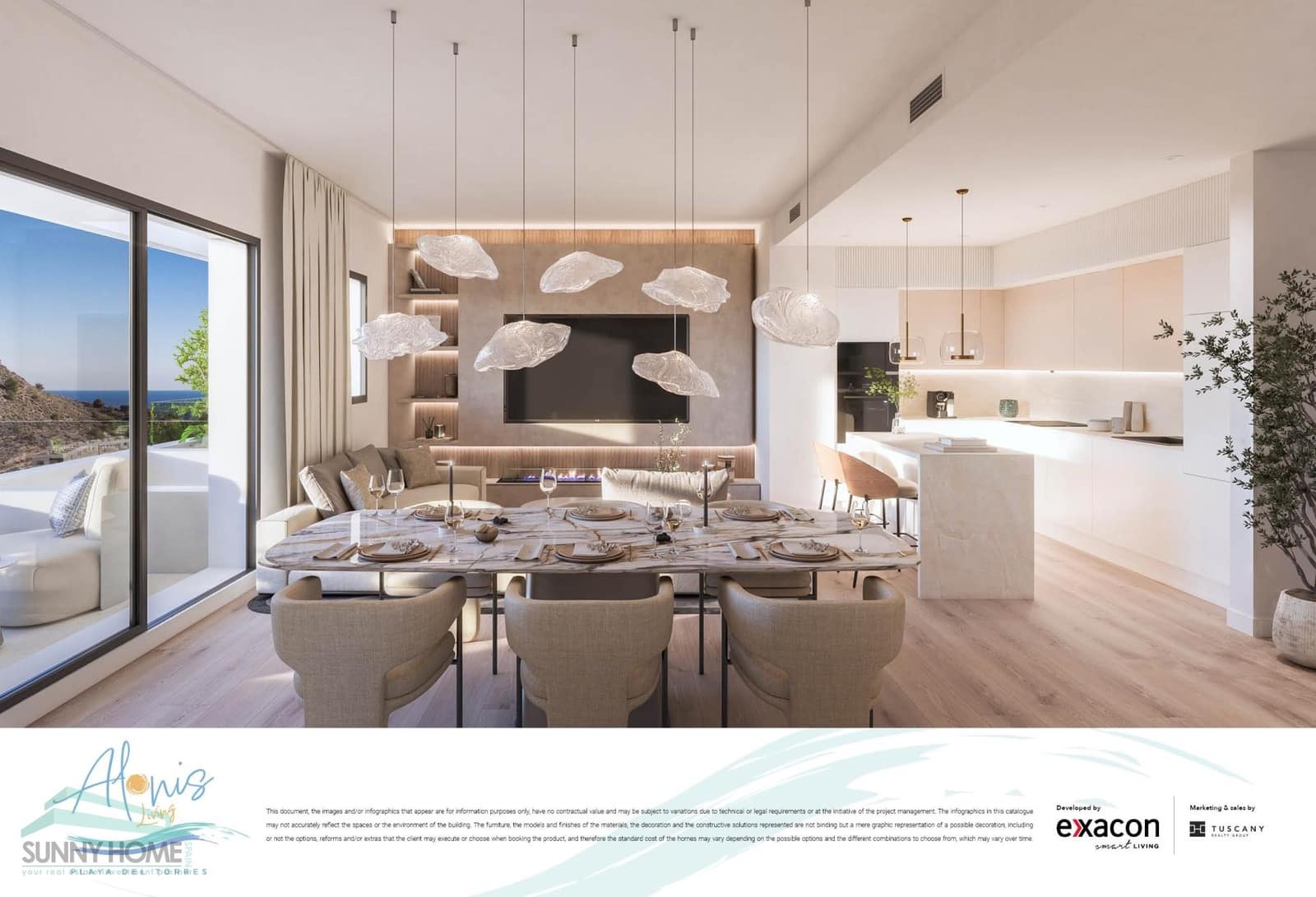 2 camera da letto Appartamento in vendita in La Villajoyosa / Vila Joiosa con piscina garage - 681.000 € (Rif: 9677776)