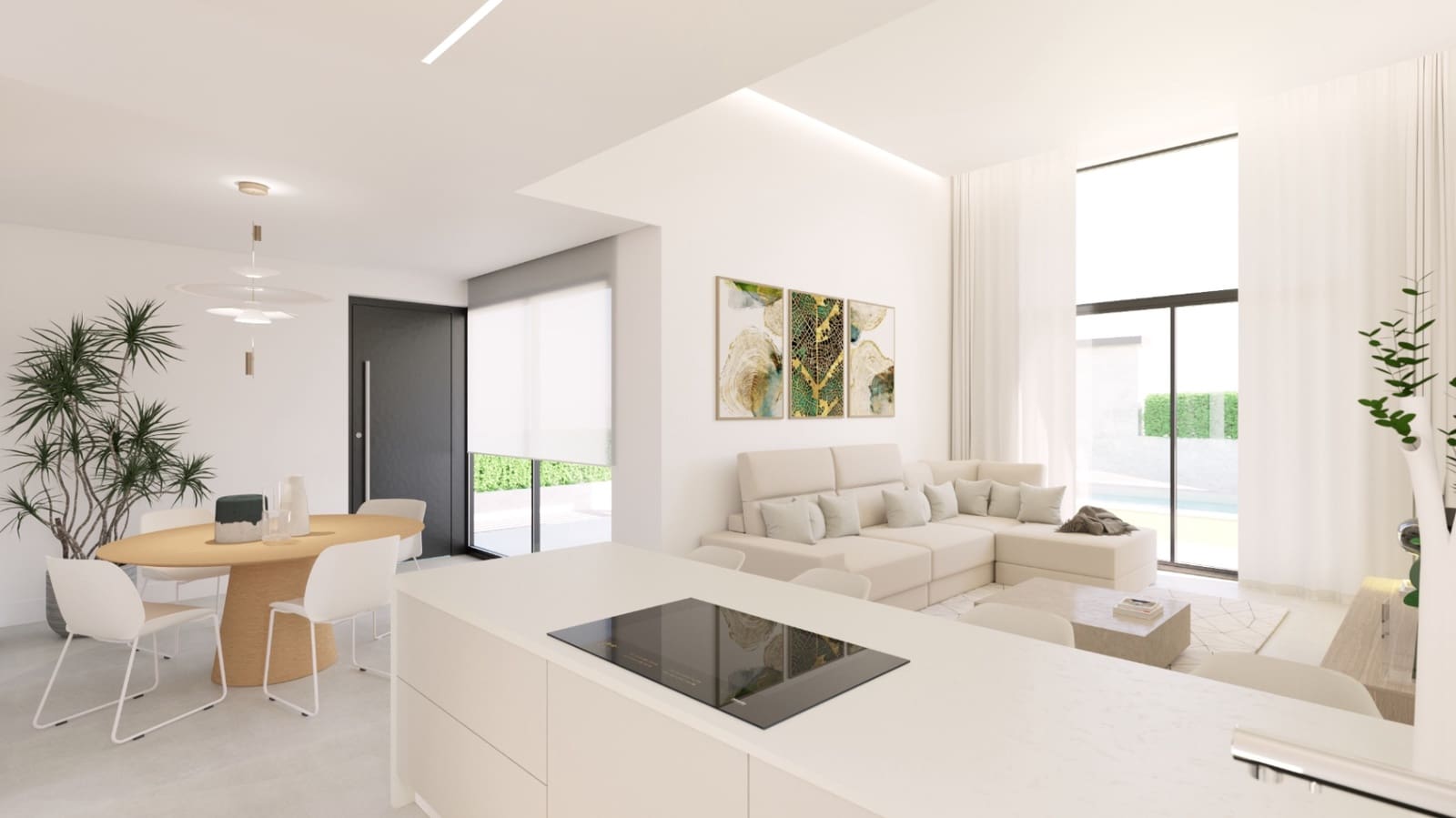 3 bedroom Villa for sale in Finestrat with pool garage - € 579,000 (Ref: 9821709)