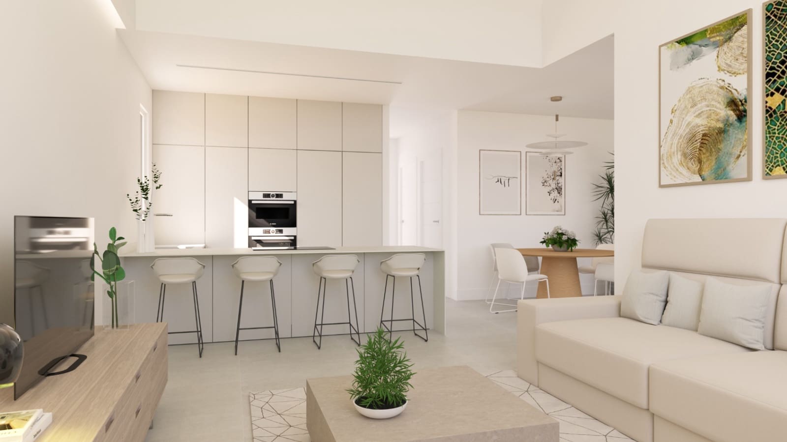 3 bedroom Villa for sale in Finestrat with pool garage - € 579,000 (Ref: 9821709)
