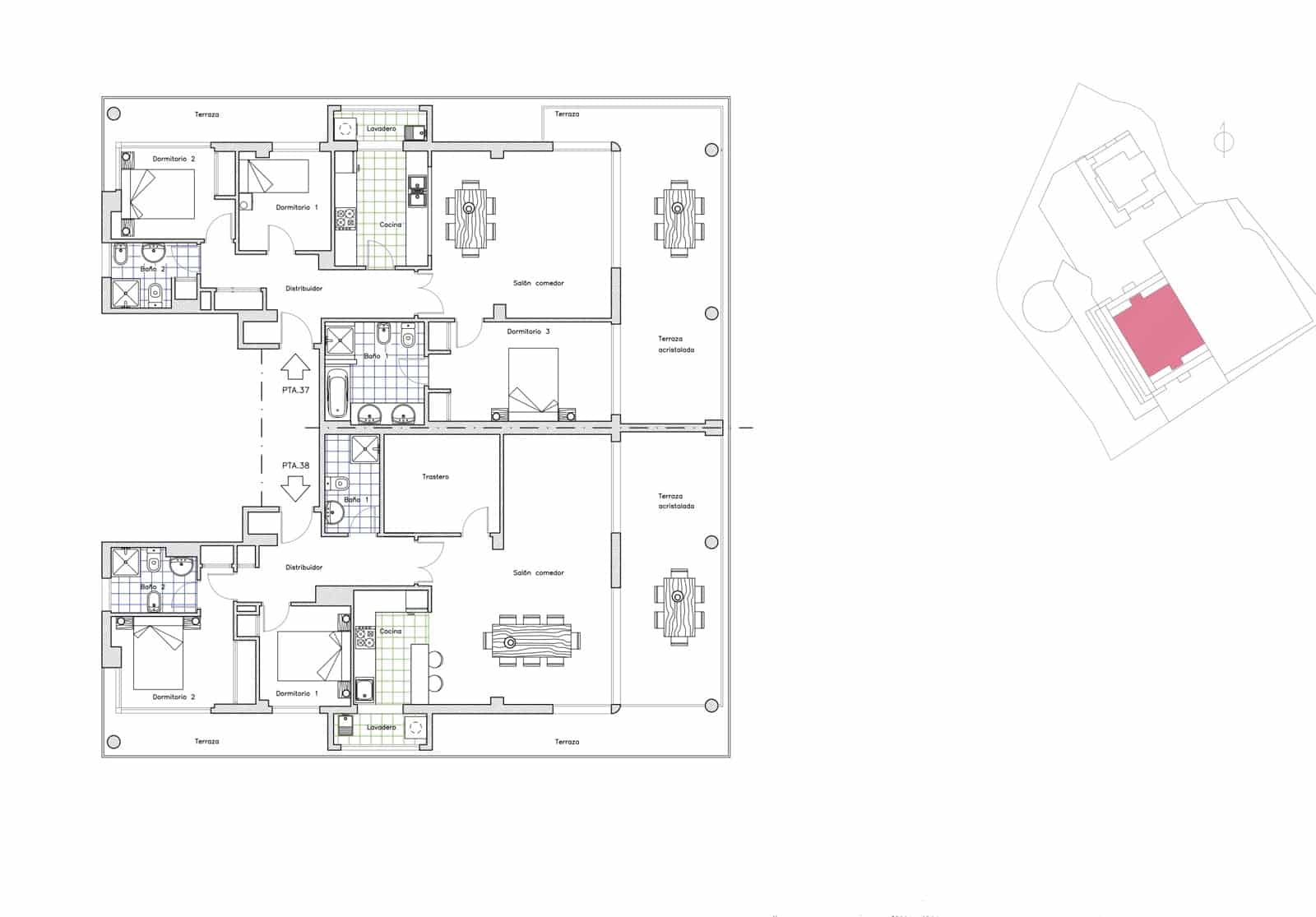 Apartamento de 5 habitaciones en Calpe / Calp en venta con piscina garaje - 1.780.000 € (Ref: 9873676)