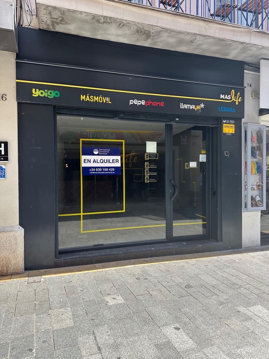 Kommersiell til leie i Sitges - € 2 100 (Ref: 9778480)