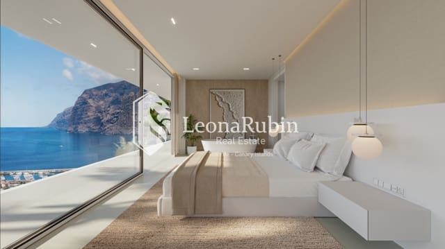 4 chambre Penthouse à vendre à Los Gigantes, Santiago del Teide avec piscine garage - 2 895 000 € (Ref: 8774427)