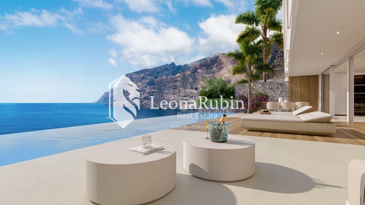 4 quarto Penthouse para venda em Los Gigantes com piscina garagem - 2 895 000 € (Ref: 8774427)