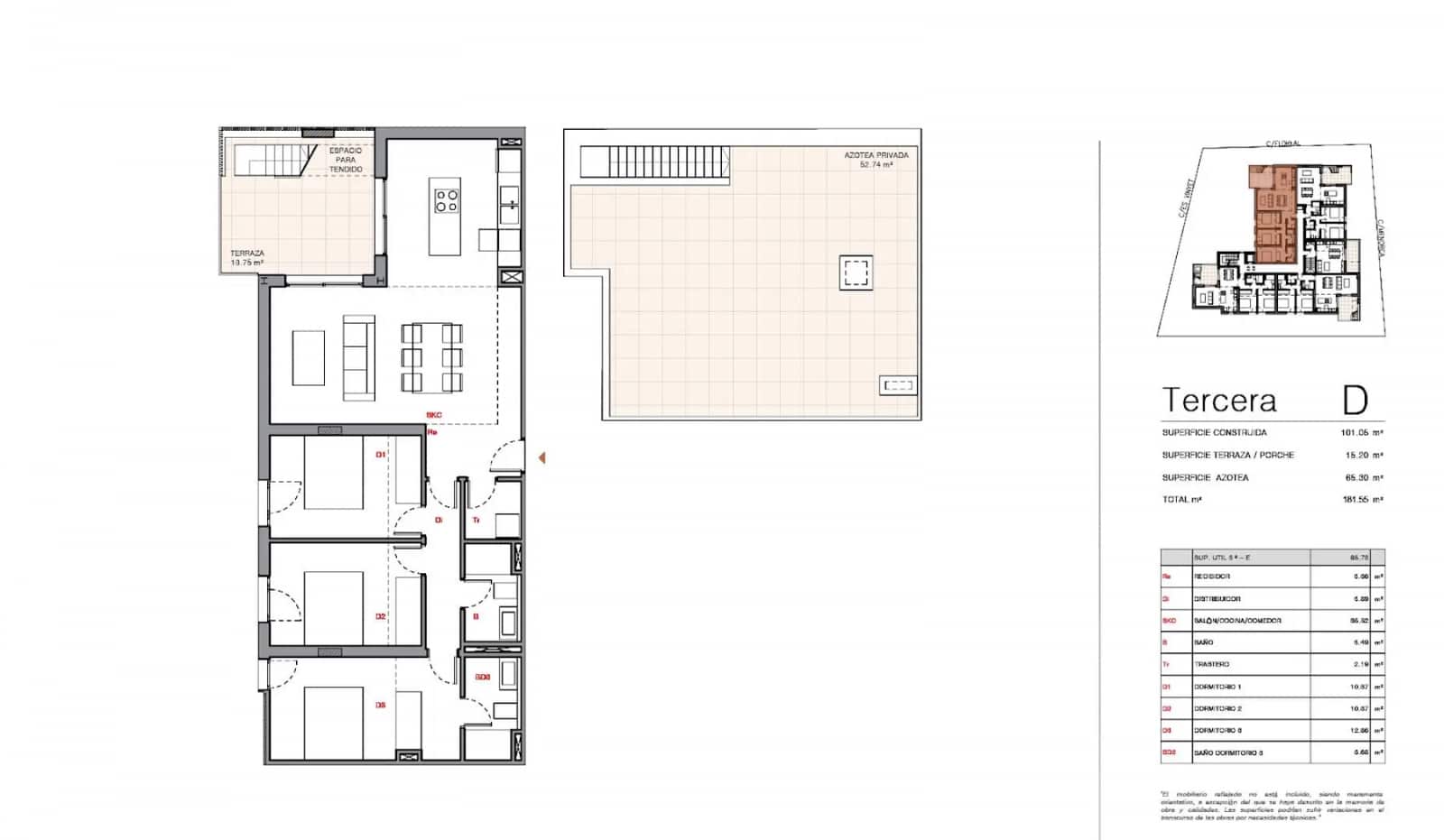3 camera da letto Attico in vendita in Cala Ratjada con piscina garage - 501.000 € (Rif: 10072971)