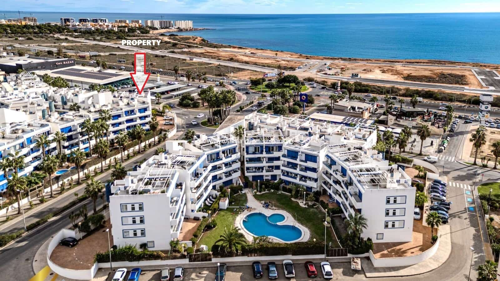 2 slaapkamer Appartement te koop in Playa Flamenca met zwembad garage - € 224.950 (Ref: 10116047)