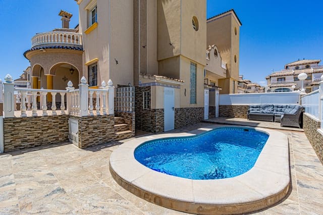 3 soveværelse Semi-Rækkehus til salg i Cabo Roig, Orihuela med swimmingpool garage - € 269.000 (Ref: 9148869)