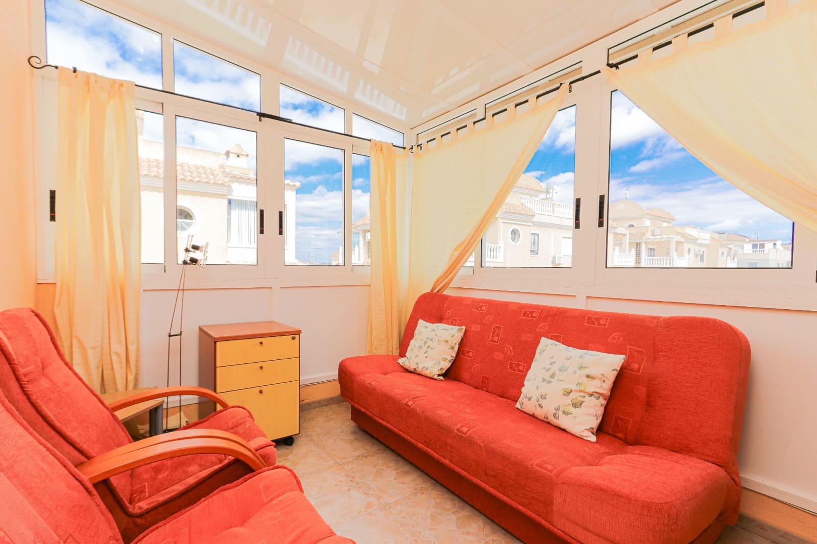 2 sypialnia Dom blizniak na sprzedaż w Playa Flamenca z basenem garażem - 199 990 € (Ref: 9297475)