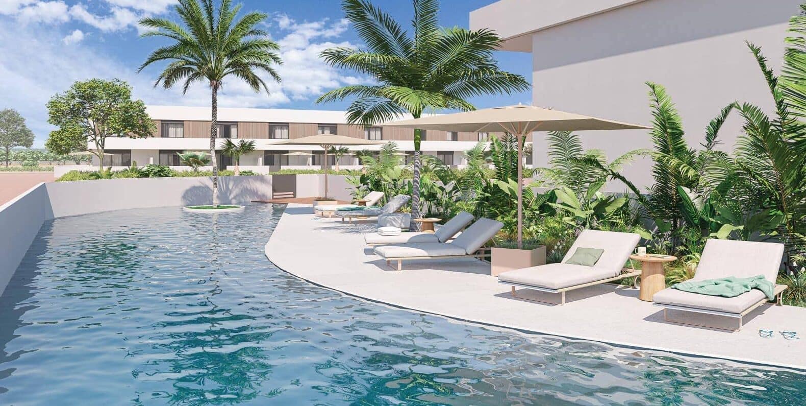 3 chambre Maison de Ville à vendre à Pilar de la Horadada avec piscine - 339 900 € (Ref: 9731842)