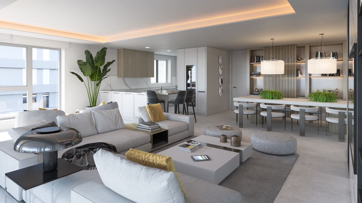 4 soveværelse Penthouse til salg i Malaga by med swimmingpool garage - € 3.800.000 (Ref: 7196081)