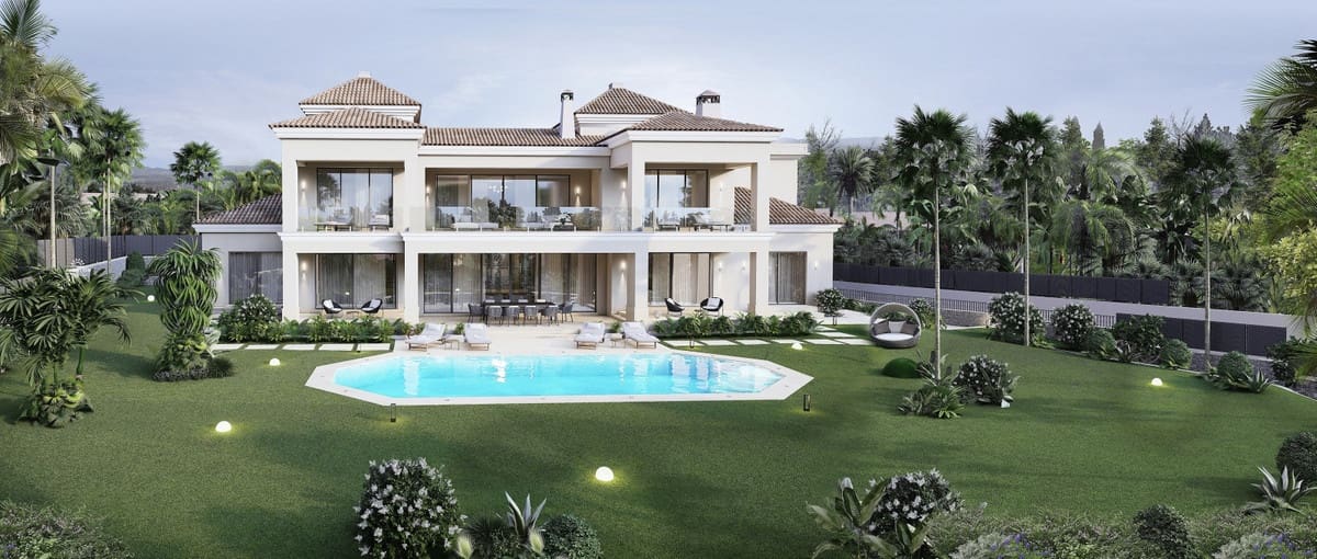Chalet de 6 habitaciones en Marbella en venta con piscina garaje - 7.800.000 € (Ref: 7196152)