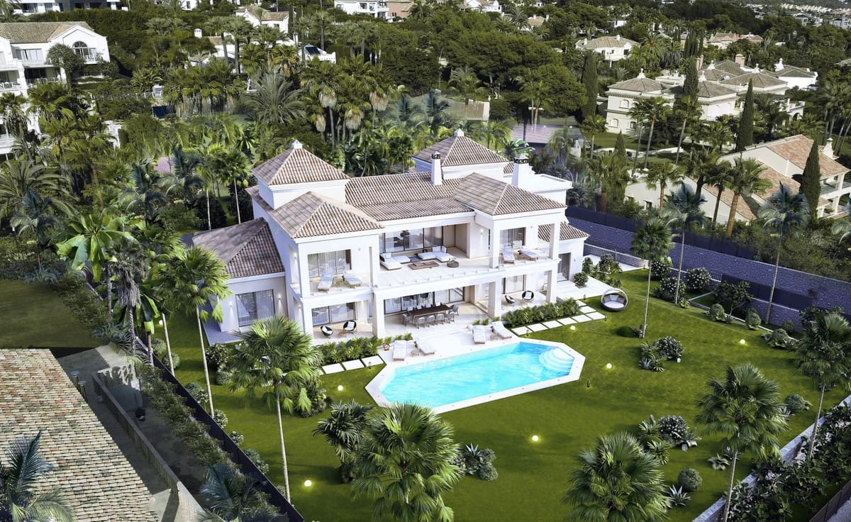 Chalet de 6 habitaciones en Marbella en venta con piscina garaje - 7.800.000 € (Ref: 7196152)