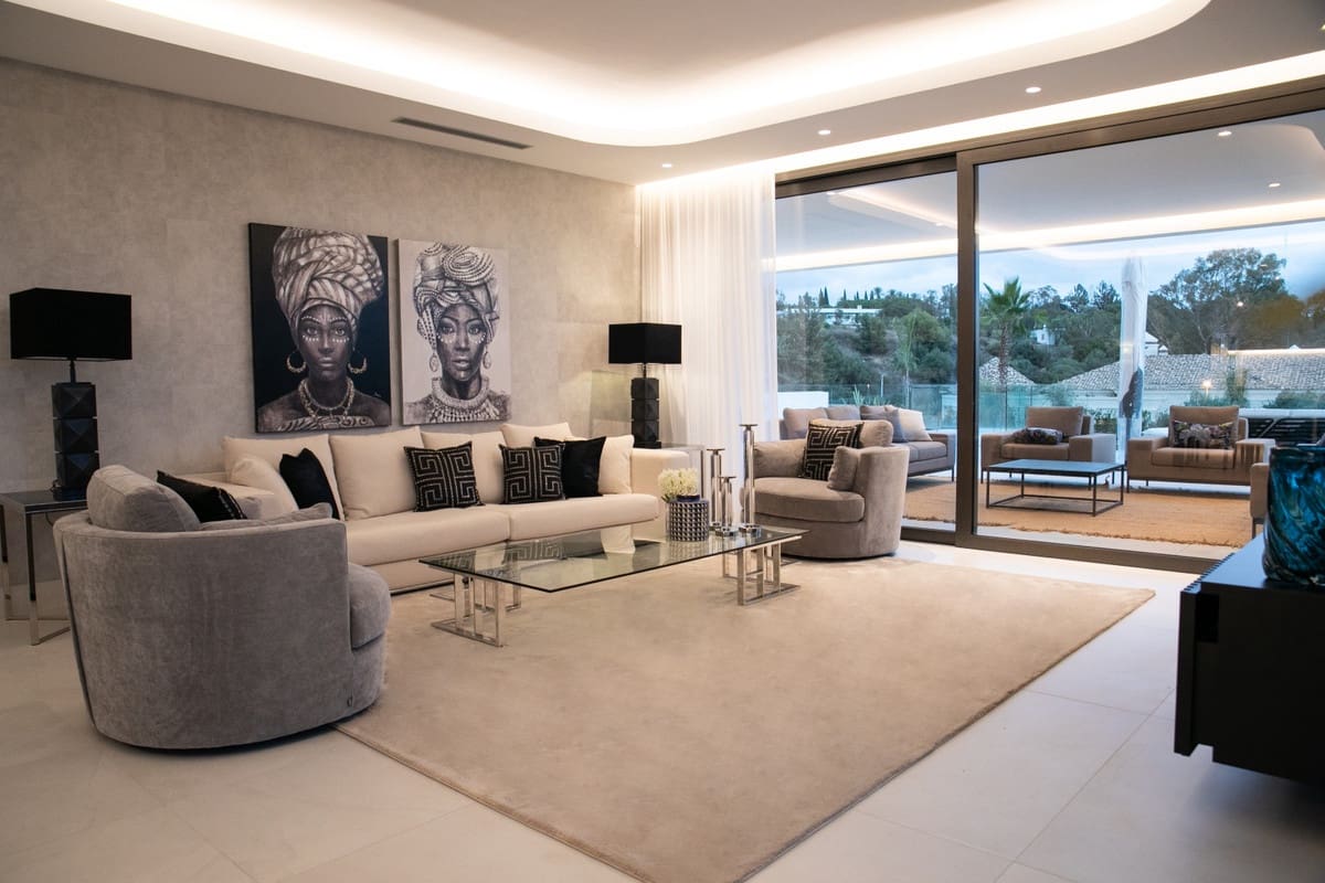 4 quarto Apartamento para venda em Marbella com piscina garagem - 3 950 000 € (Ref: 7196189)