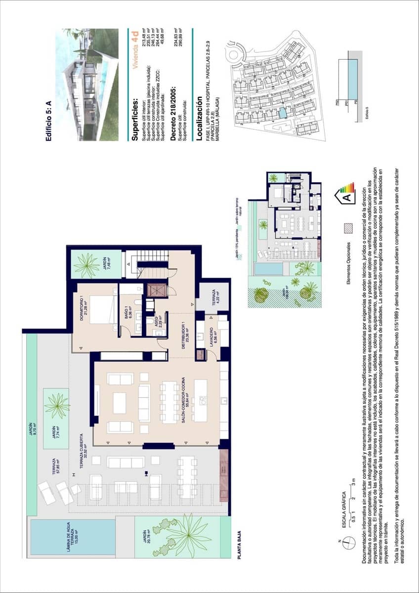 4 quarto Moradia Geminada para venda em Marbella com piscina garagem - 1 630 000 € (Ref: 7441562)