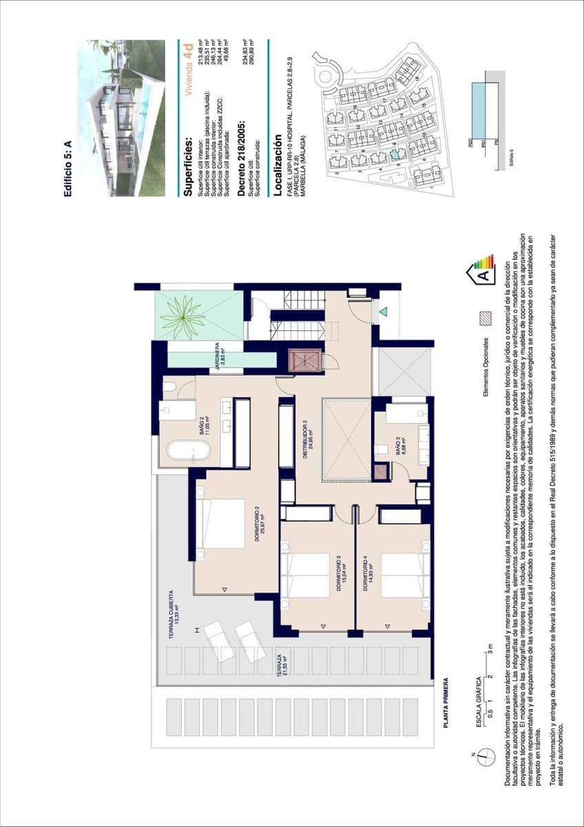 4 quarto Moradia Geminada para venda em Marbella com piscina garagem - 1 630 000 € (Ref: 7441562)