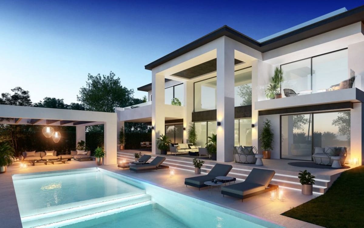 4 sypialnia Willa na sprzedaż w Marbella z basenem garażem - 2 623 500 € (Ref: 7451303)