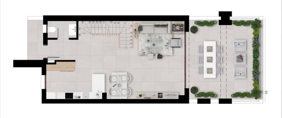 3 chambre Maison de Ville à vendre à Marbella avec piscine garage - 620 000 € (Ref: 7476775)