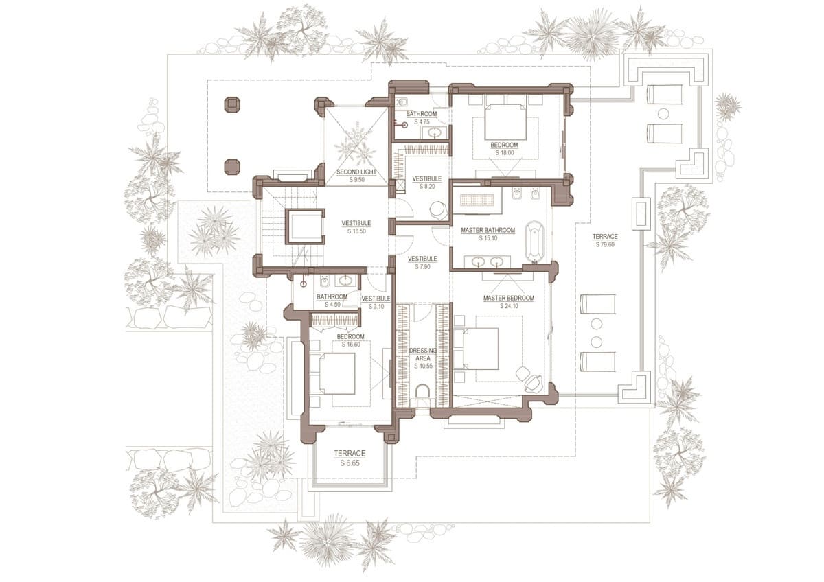 5 makuuhuone Huvila myytävänä paikassa Marbella mukana uima-altaan 
autotalli - 6 400 000 € (Ref: 7592805)