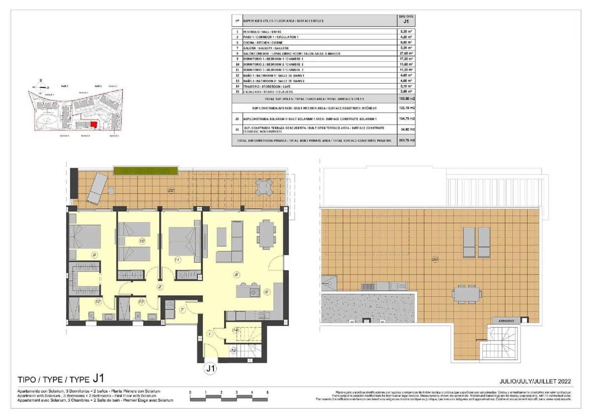 3 bedroom Apartment for sale in Benahavis with pool - € 720,000 (Ref: 7833313)