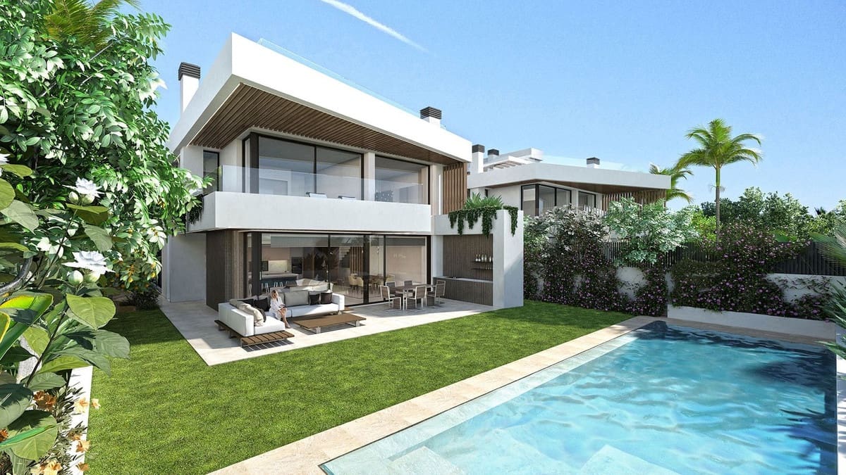 4 sovrum Villa till salu i Marbella med pool garage - 3 490 000 € (Ref: 8005569)