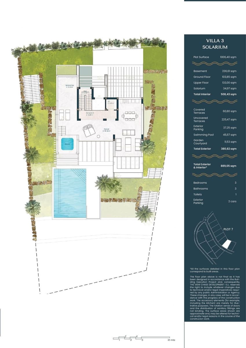3 makuuhuone Huvila myytävänä paikassa Estepona mukana uima-altaan 
autotalli - 2 650 000 € (Ref: 8196996)