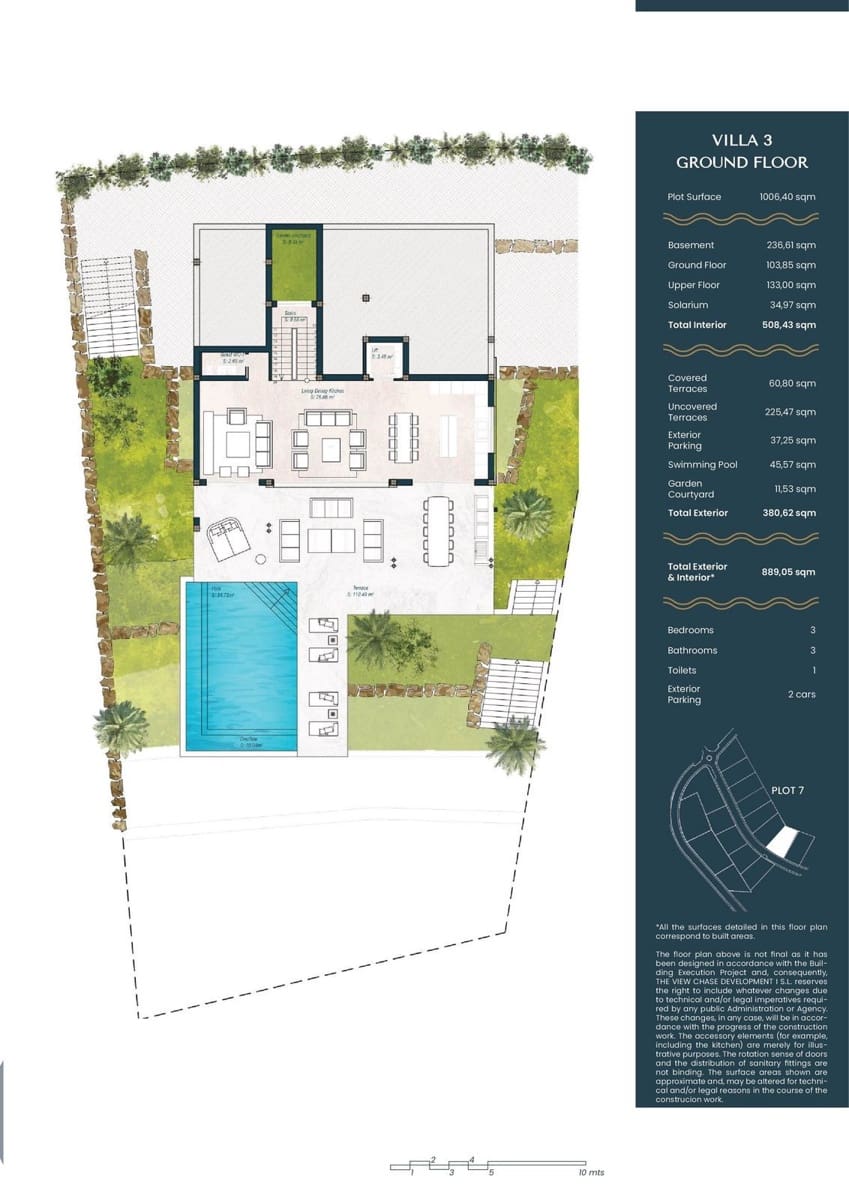 3 makuuhuone Huvila myytävänä paikassa Estepona mukana uima-altaan 
autotalli - 2 650 000 € (Ref: 8196996)