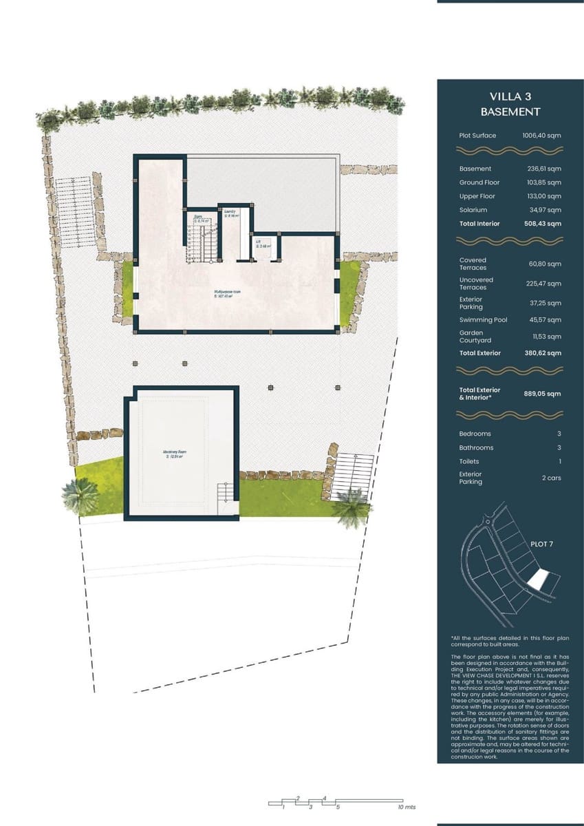 3 makuuhuone Huvila myytävänä paikassa Estepona mukana uima-altaan 
autotalli - 2 650 000 € (Ref: 8196996)