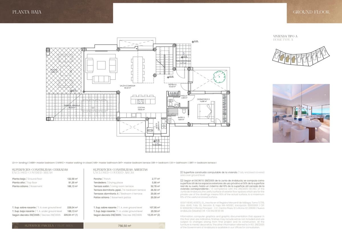 3 soverom Villa til salgs i Estepona med svømmebasseng - € 1 440 000 (Ref: 8228563)