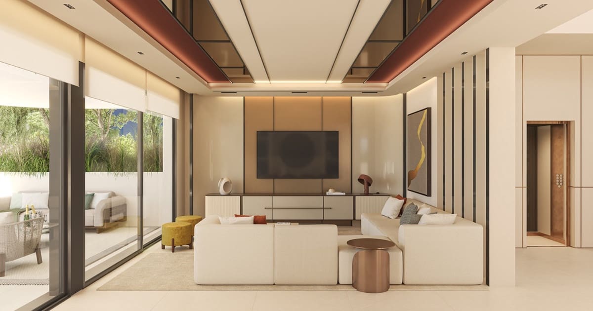 4 sypialnia Penthouse na sprzedaż w Marbella z basenem garażem - 5 500 000 € (Ref: 8602611)